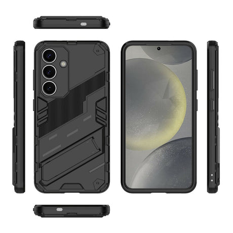 EIDERWOOD Samsung Galaxy A26 5G Håndværkercover med Indbygget Kickstand - Sort