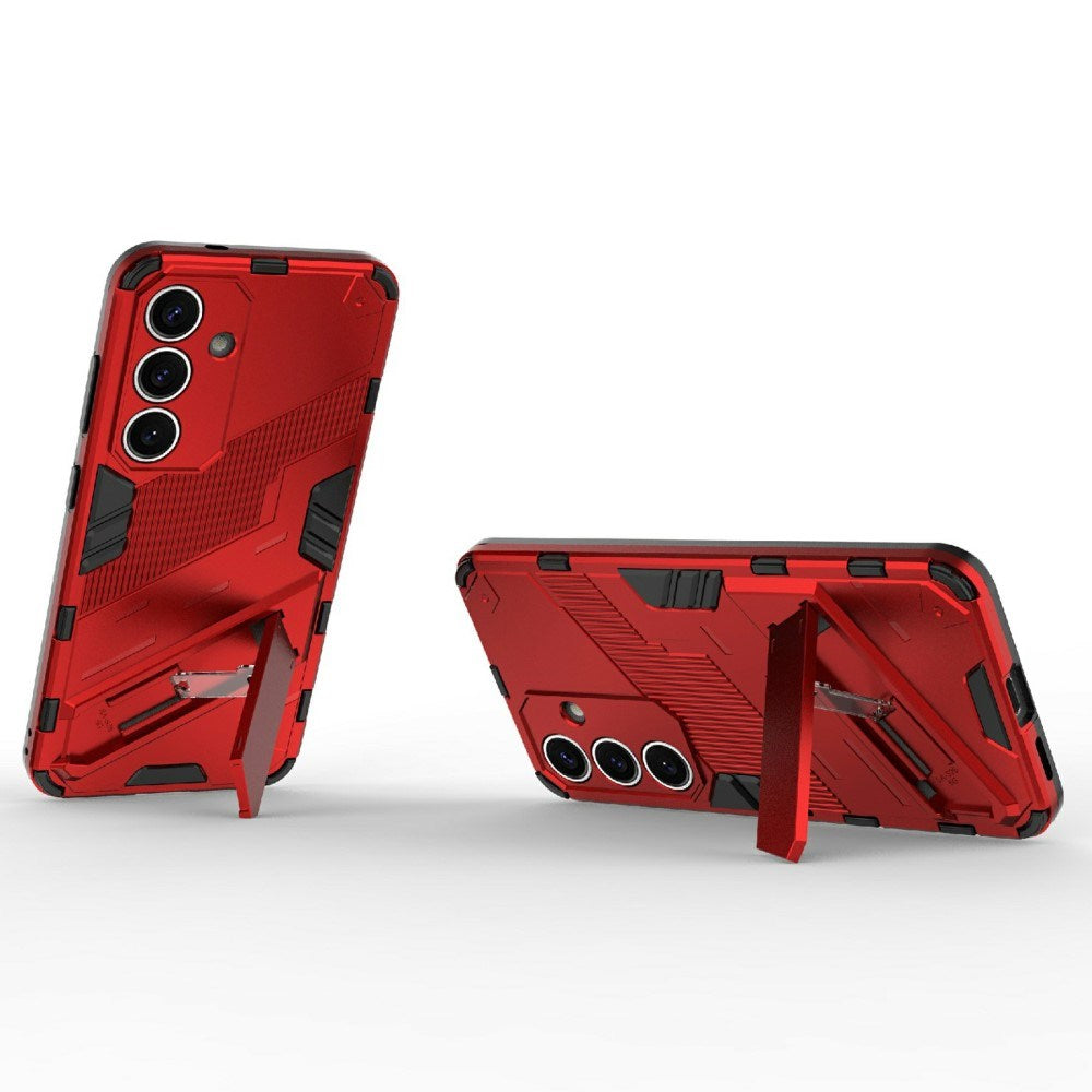 EIDERWOOD Samsung Galaxy A26 5G Håndværkercover med Indbygget Kickstand - Rød