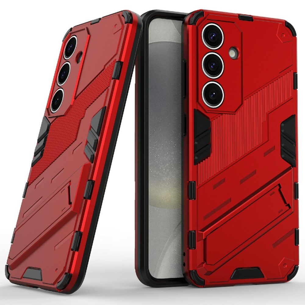 EIDERWOOD Samsung Galaxy A26 5G Håndværkercover med Indbygget Kickstand - Rød