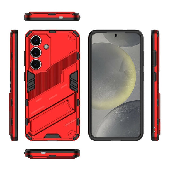 EIDERWOOD Samsung Galaxy A26 5G Håndværkercover med Indbygget Kickstand - Rød