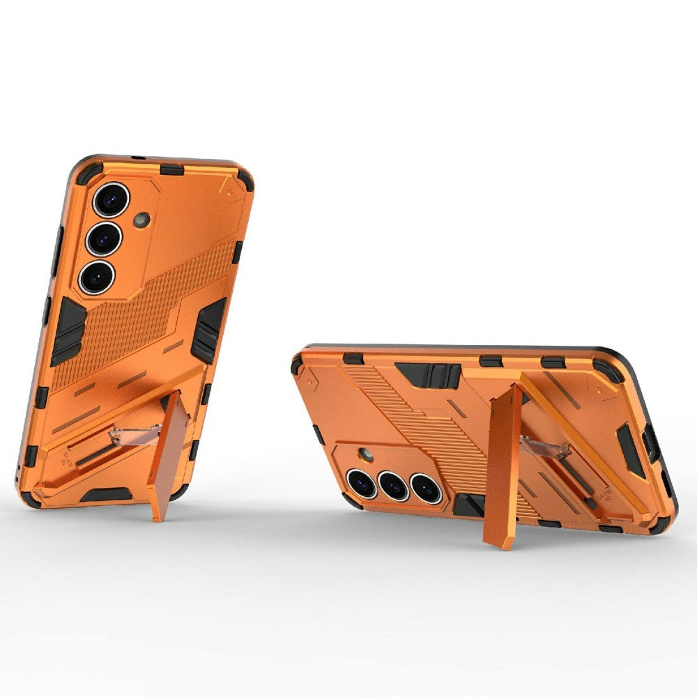 EIDERWOOD Samsung Galaxy A26 5G Håndværkercover med Indbygget Kickstand - Orange