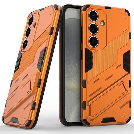 EIDERWOOD Samsung Galaxy A26 5G Håndværkercover med Indbygget Kickstand - Orange