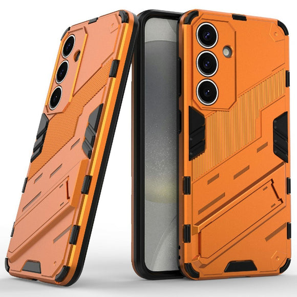 EIDERWOOD Samsung Galaxy A26 5G Håndværkercover med Indbygget Kickstand - Orange