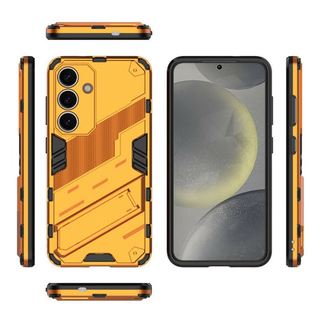 EIDERWOOD Samsung Galaxy A26 5G Håndværkercover med Indbygget Kickstand - Orange