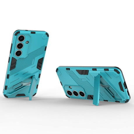 EIDERWOOD Samsung Galaxy A26 5G Håndværkercover med Indbygget Kickstand - Blå