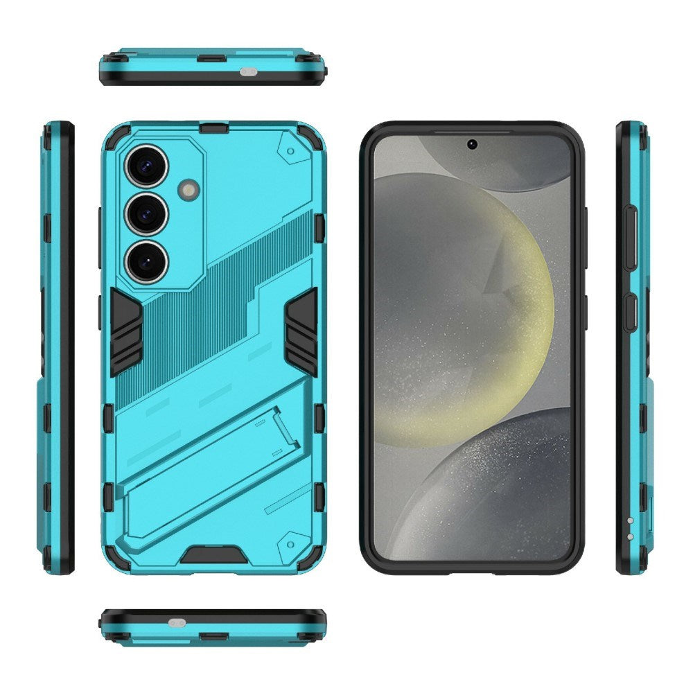 EIDERWOOD Samsung Galaxy A26 5G Håndværkercover med Indbygget Kickstand - Blå