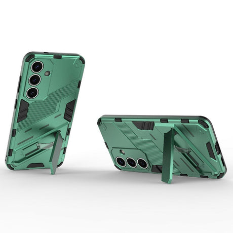 EIDERWOOD Samsung Galaxy A26 5G Håndværkercover med Indbygget Kickstand - Grøn