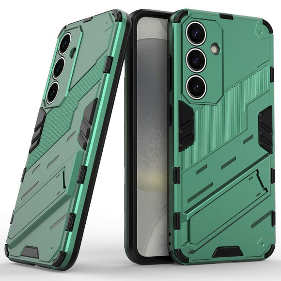 EIDERWOOD Samsung Galaxy A26 5G Håndværkercover med Indbygget Kickstand - Grøn