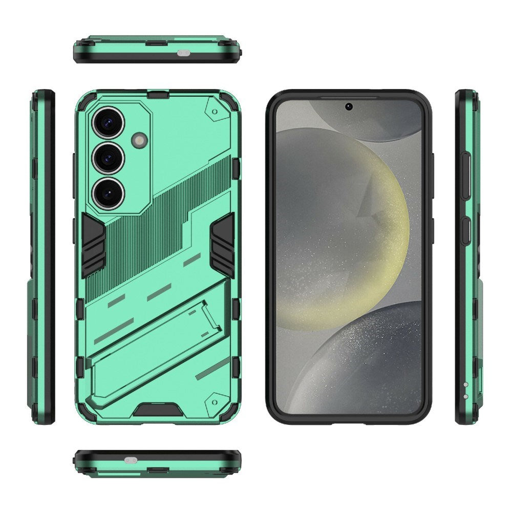 EIDERWOOD Samsung Galaxy A26 5G Håndværkercover med Indbygget Kickstand - Grøn