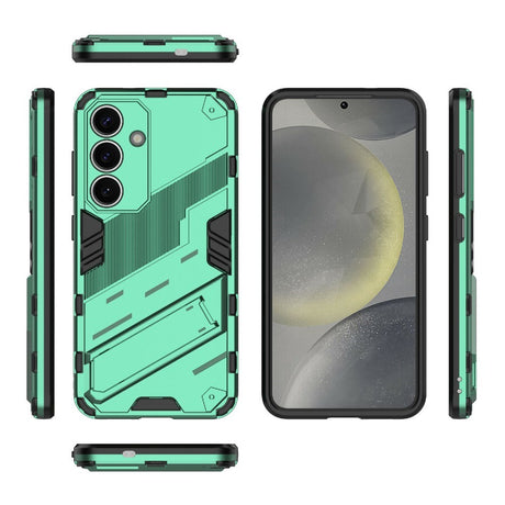 EIDERWOOD Samsung Galaxy A26 5G Håndværkercover med Indbygget Kickstand - Grøn