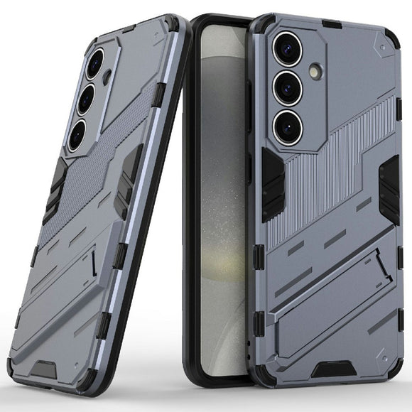 EIDERWOOD Samsung Galaxy A26 5G Håndværkercover med Indbygget Kickstand - Mørkeblå