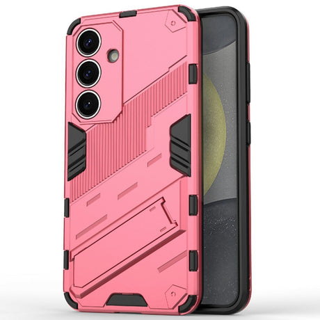 EIDERWOOD Samsung Galaxy A56 (5G) Håndværkercover med Indbygget Kickstand - Lyserød