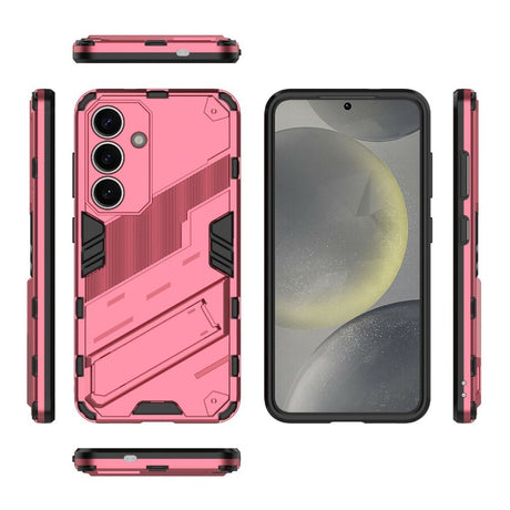 EIDERWOOD Samsung Galaxy A56 (5G) Håndværkercover med Indbygget Kickstand - Lyserød