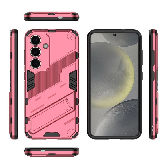 EIDERWOOD Samsung Galaxy A56 (5G) Håndværkercover med Indbygget Kickstand - Lyserød