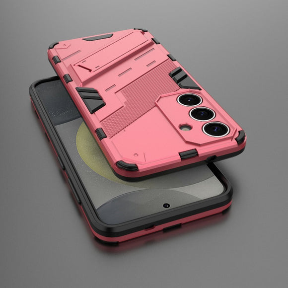 EIDERWOOD Samsung Galaxy A56 (5G) Håndværkercover med Indbygget Kickstand - Lyserød