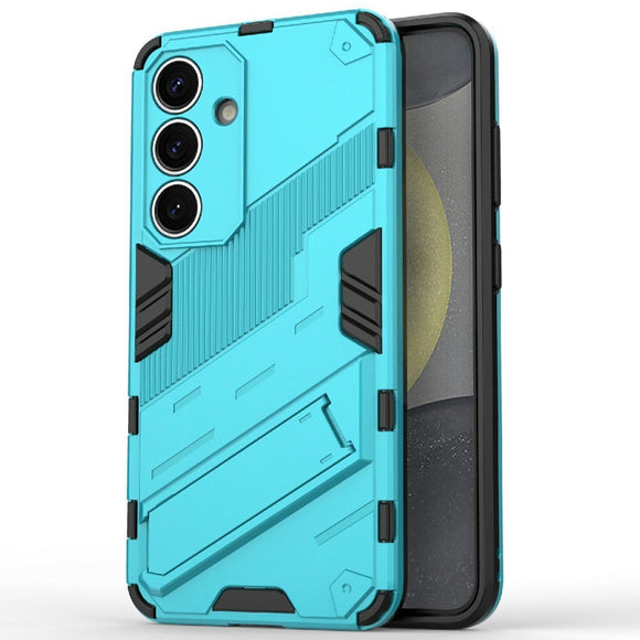 EIDERWOOD Samsung Galaxy A56 (5G) Håndværkercover med Indbygget Kickstand - Blå