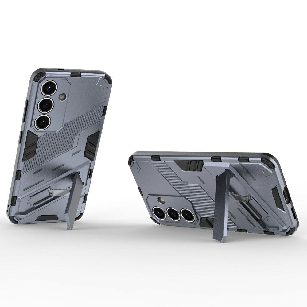 EIDERWOOD Samsung Galaxy A56 (5G) Håndværkercover med Indbygget Kickstand - Mørkeblå