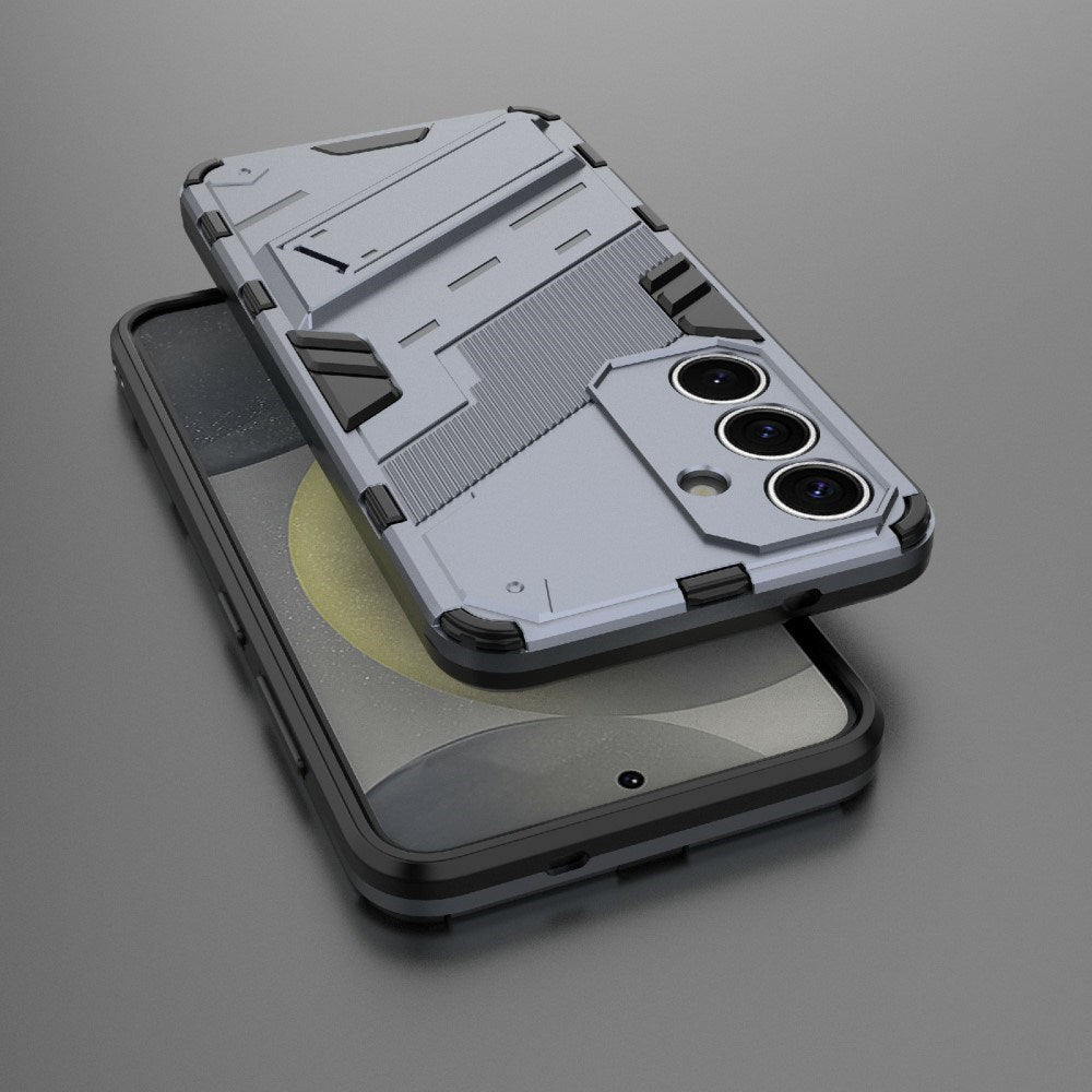 EIDERWOOD Samsung Galaxy A56 (5G) Håndværkercover med Indbygget Kickstand - Mørkeblå
