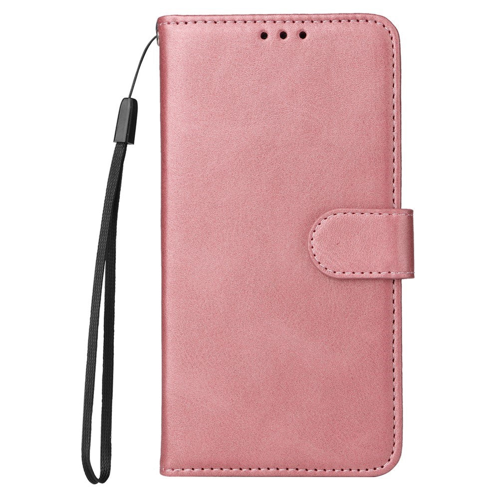 EIDERWOOD Honor Magic7 Lite Kunstlæder Flip Cover m. Strop - Lyserød