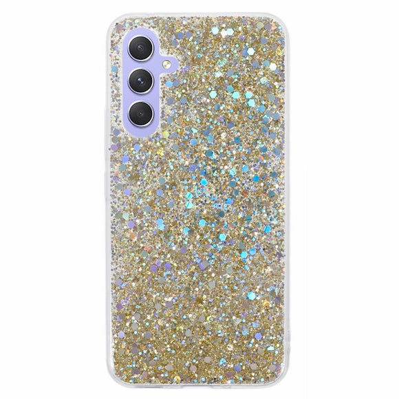 EIDERWOOD Samsung Galaxy A26 (5G) Fleksibelt Plastik Cover m. Glimmer - Guld