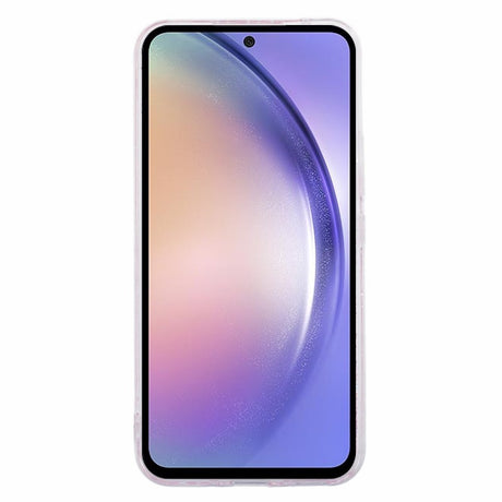 EIDERWOOD Samsung Galaxy A26 (5G) Fleksibelt Plastik Cover m. Glimmer - Lyserød