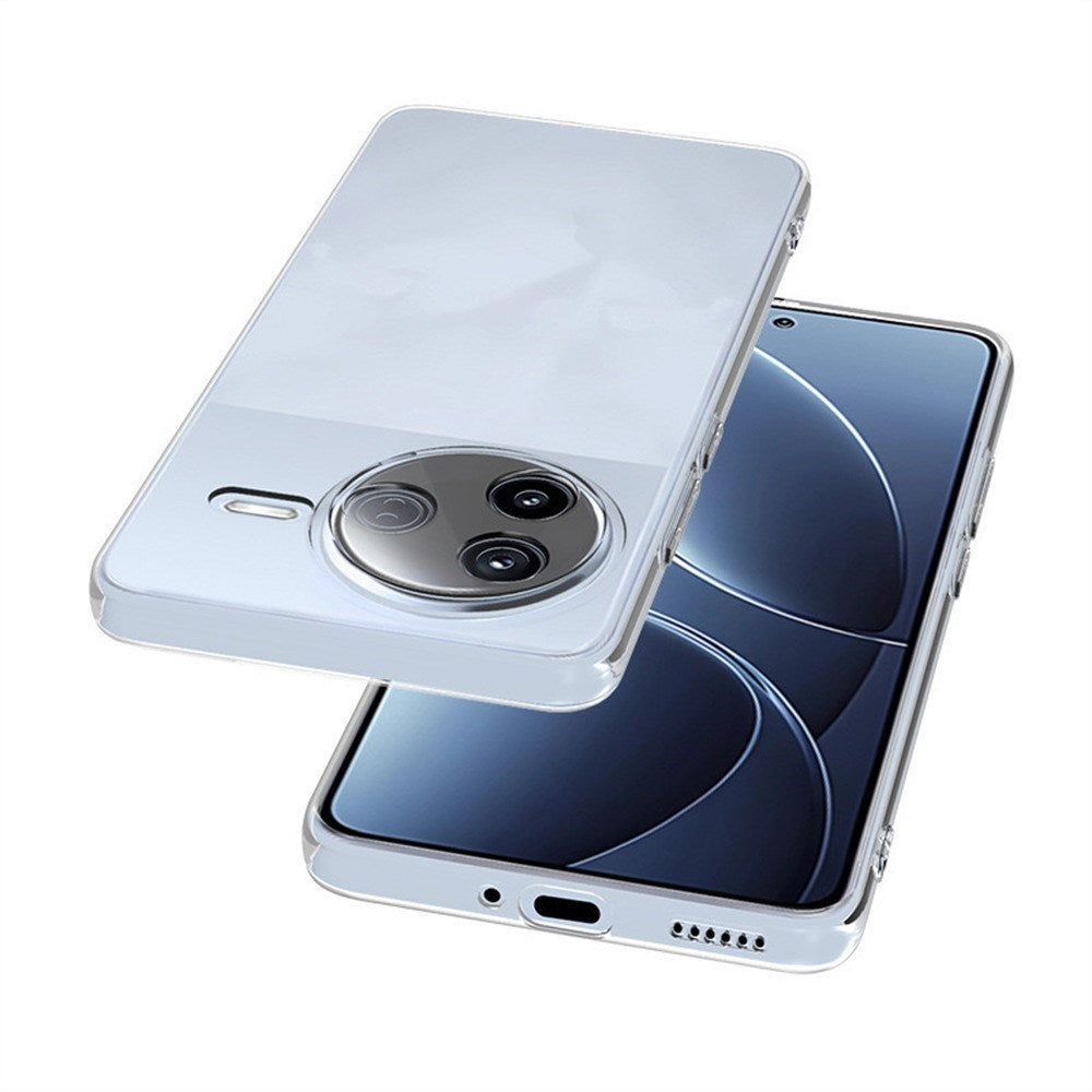 Xiaomi Poco F7 Pro EIDERWOOD Fleksibelt Plastik Bagside Cover - Gennemsigtig