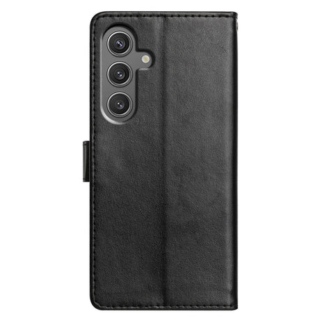 EIDERWOOD Samsung Galaxy A26 (5G) Kunstlæder Flip Cover m. Strop - Sort