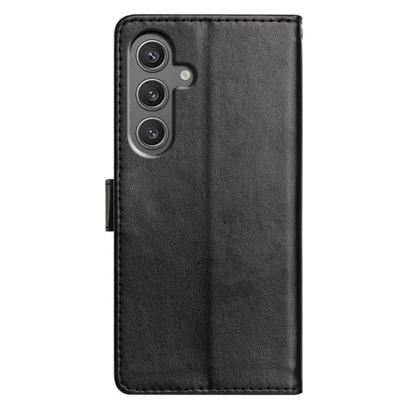 EIDERWOOD Samsung Galaxy A26 (5G) Kunstlæder Flip Cover m. Strop - Sort