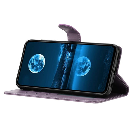 EIDERWOOD Samsung Galaxy A26 (5G) Kunstlæder Flip Cover m. Strop - Lilla