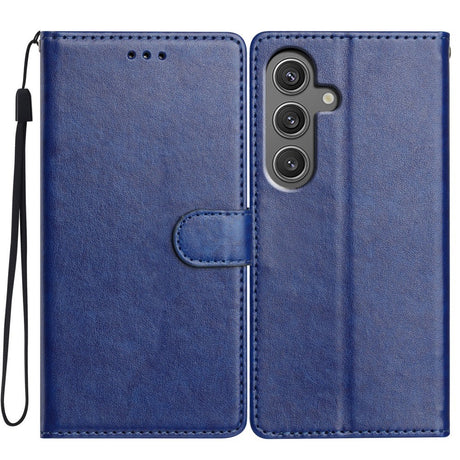 EIDERWOOD Samsung Galaxy A26 (5G) Kunstlæder Flip Cover m. Strop - Blå