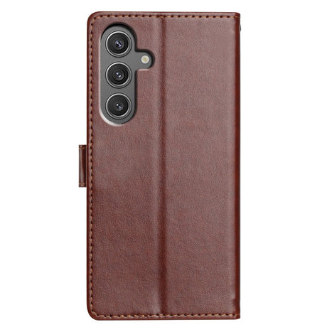 EIDERWOOD Samsung Galaxy A26 (5G) Kunstlæder Flip Cover m. Strop - Brun