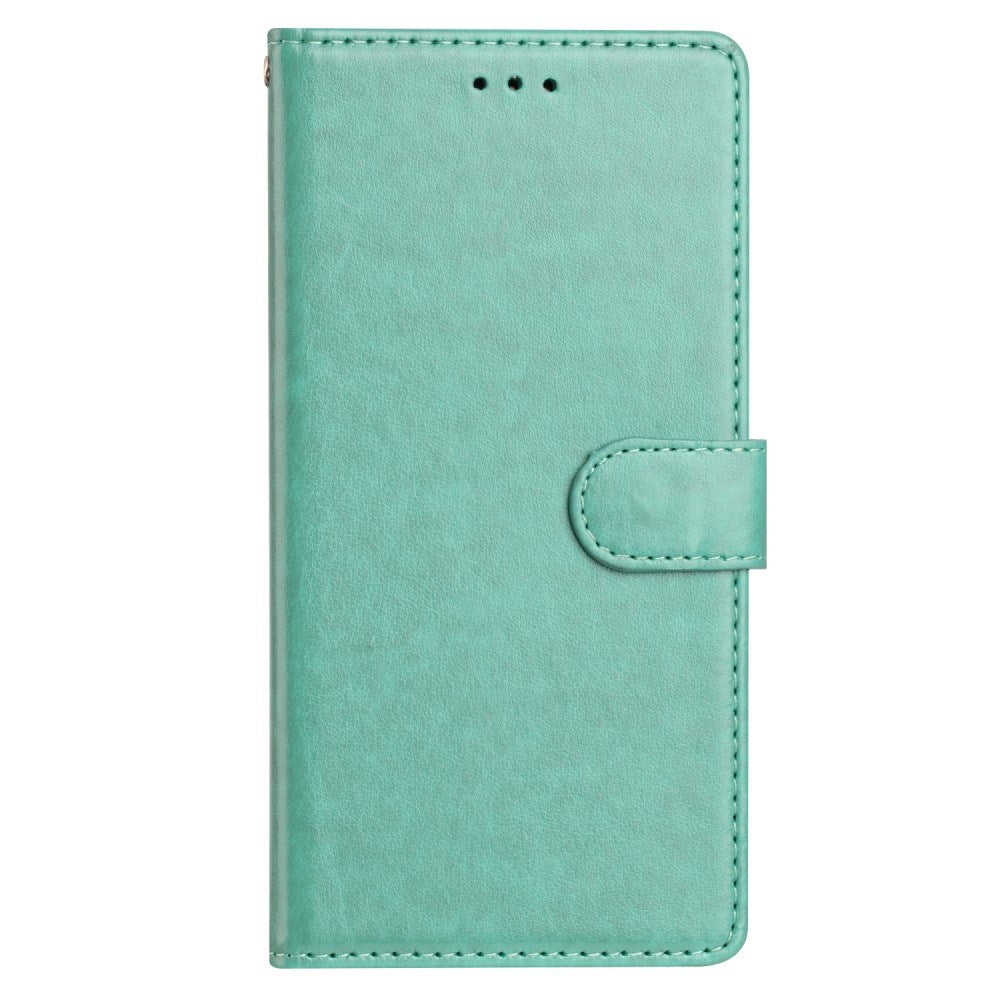 EIDERWOOD Samsung Galaxy A26 (5G) Kunstlæder Flip Cover m. Strop - Grøn