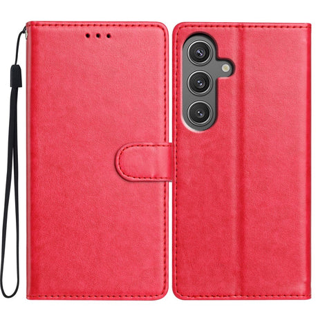 EIDERWOOD Samsung Galaxy A56 (5G) Kunstlæder Flip Cover m. Strop - Pink