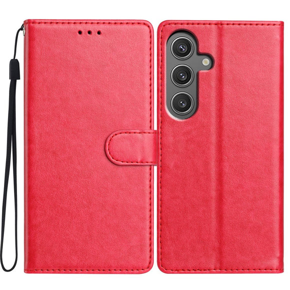 EIDERWOOD Samsung Galaxy A56 (5G) Kunstlæder Flip Cover m. Strop - Pink