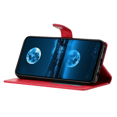 EIDERWOOD Samsung Galaxy A56 (5G) Kunstlæder Flip Cover m. Strop - Pink