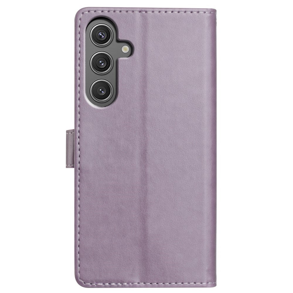 EIDERWOOD Samsung Galaxy A56 (5G) Kunstlæder Flip Cover m. Strop - Lilla
