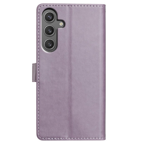 EIDERWOOD Samsung Galaxy A56 (5G) Kunstlæder Flip Cover m. Strop - Lilla
