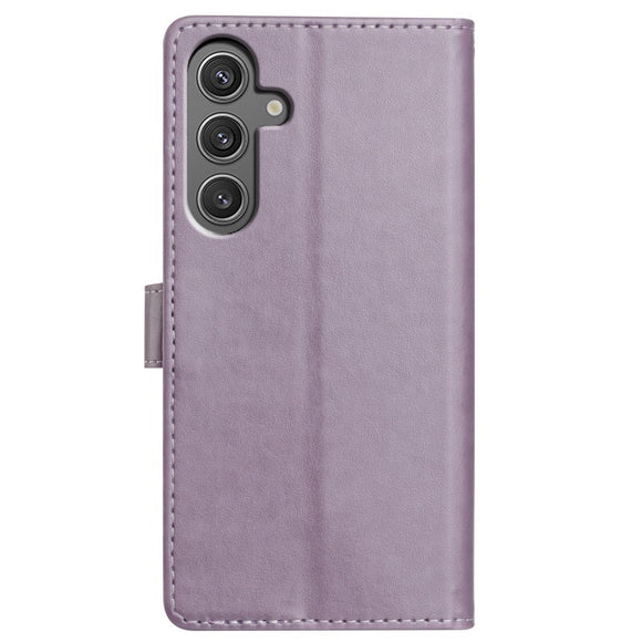 EIDERWOOD Samsung Galaxy A56 (5G) Kunstlæder Flip Cover m. Strop - Lilla