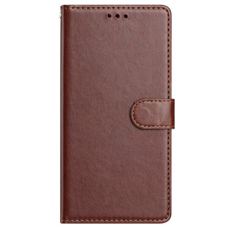 EIDERWOOD Samsung Galaxy A56 (5G) Kunstlæder Flip Cover m. Strop - Brun
