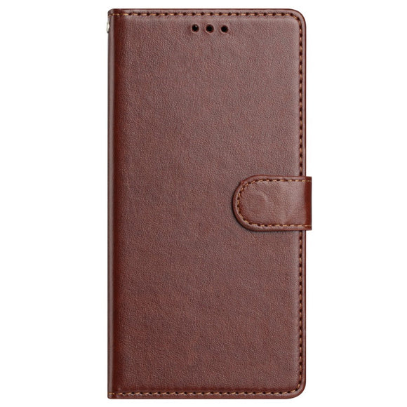 EIDERWOOD Samsung Galaxy A56 (5G) Kunstlæder Flip Cover m. Strop - Brun
