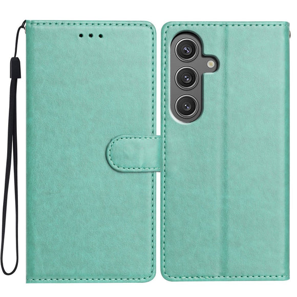 EIDERWOOD Samsung Galaxy A56 (5G) Kunstlæder Flip Cover m. Strop - Grøn