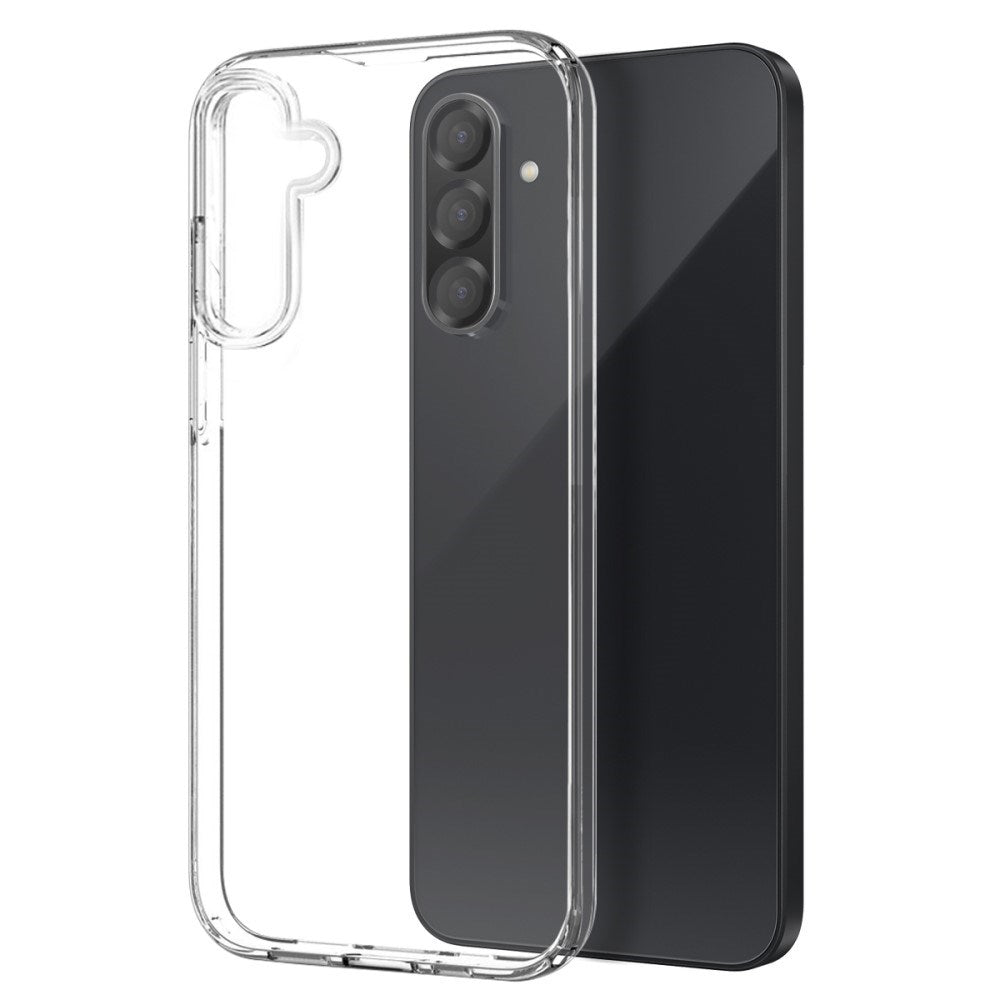 NORTHJO Samsung Galaxy A26 Fleksibelt Plast Cover + Skærmbeskyttelse Combo - Gennemsigtigt