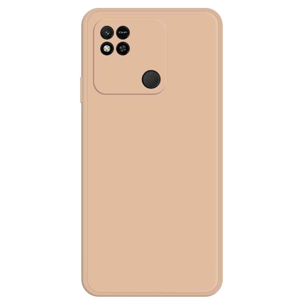 Xiaomi Redmi 10A Fleksibelt Plastik Cover - Orange