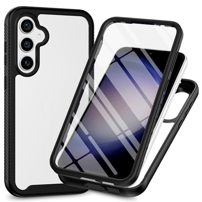 EIDERWOOD Samsung Galaxy A36 (5G) / A56 (5G) Hybrid Plastik Cover m. Skærmbeskyttelsesfilm - Gennemsigtig