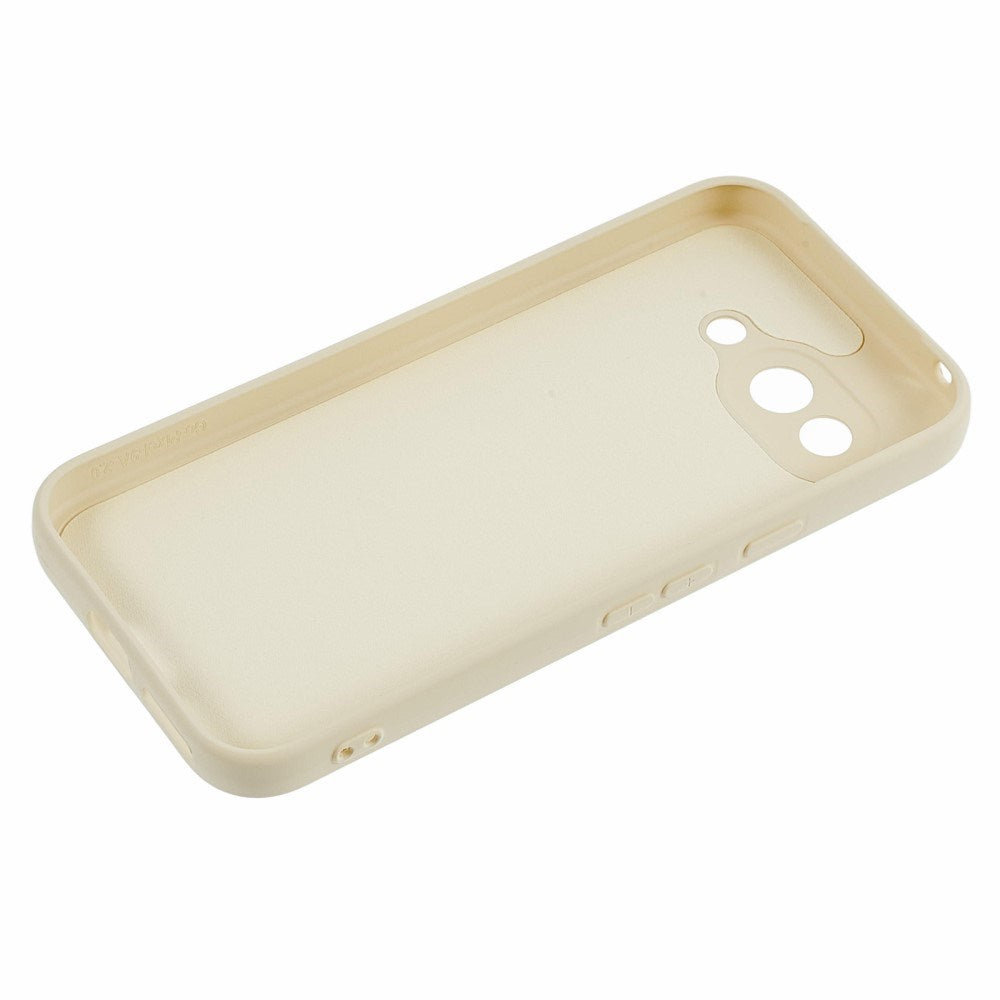 EIDERWOOD Google Pixel 9a Foret Fleksibelt Plast Cover - Beige
