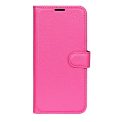 EIDERWOOD iPhone 16e Kunstlæder Flip Cover m. Kortholder & Ståfunktion - Pink