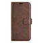 EIDERWOOD iPhone 16e Kunstlæder Flip Cover - Brun