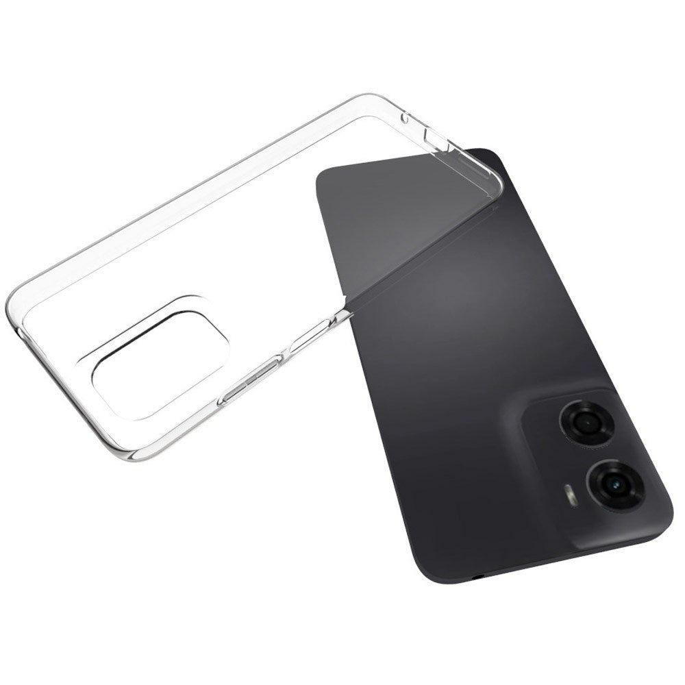 EIDERWOOD Motorola Moto G05 Fleksibelt Plastik Cover - Gennemsigtig