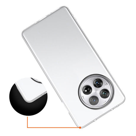 EIDERWOOD OnePlus 13R Ultra Slankt Fleksibelt Plast Cover - Gennemsigtigt