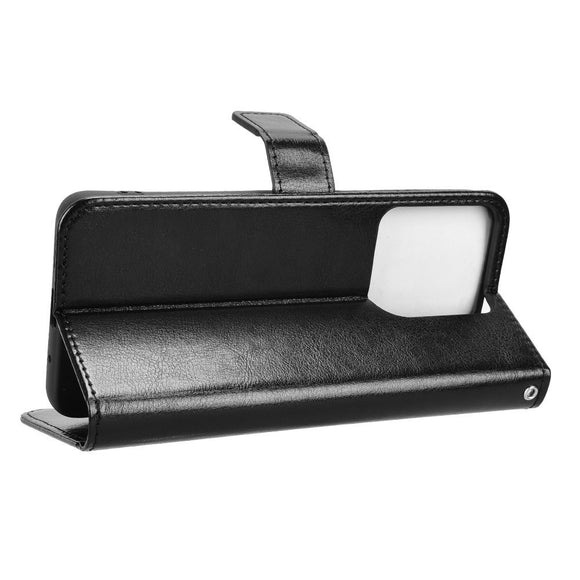 EIDERWOOD Motorola Moto G17 Power / G17 / G15 Power / G15 Kunstlæder Flip Cover m. Strop - Sort